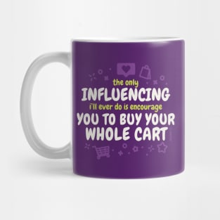 Influencing your love of Shopping Mug